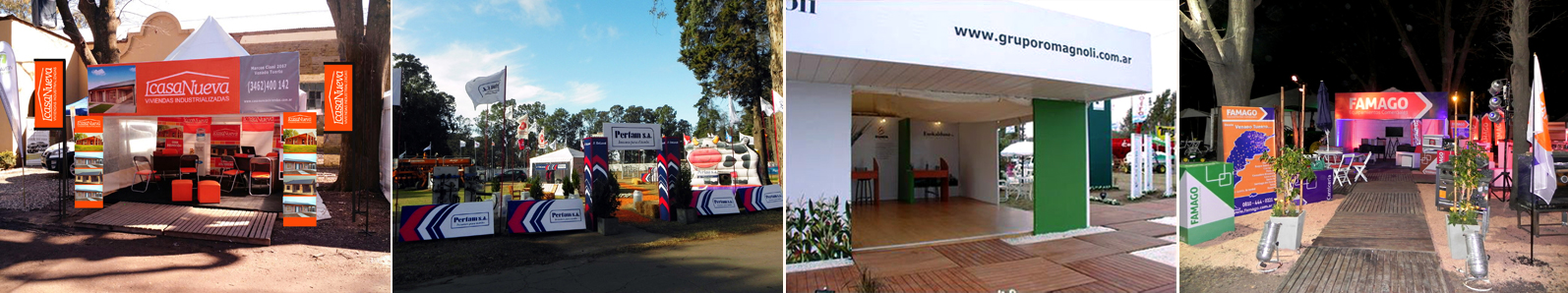 Stands    Ferias y Exposiciones    Gazebos